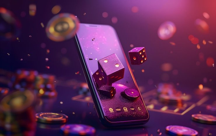 Tampilan meja Lightning Baccarat permatabet88 dengan dealer langsung